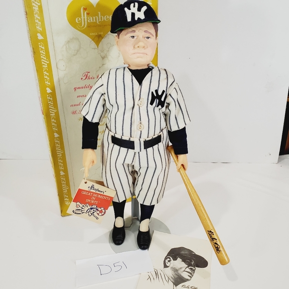 Effanbee Babe Ruth #7651 Great Moments In Sports - Picture 2 of 16